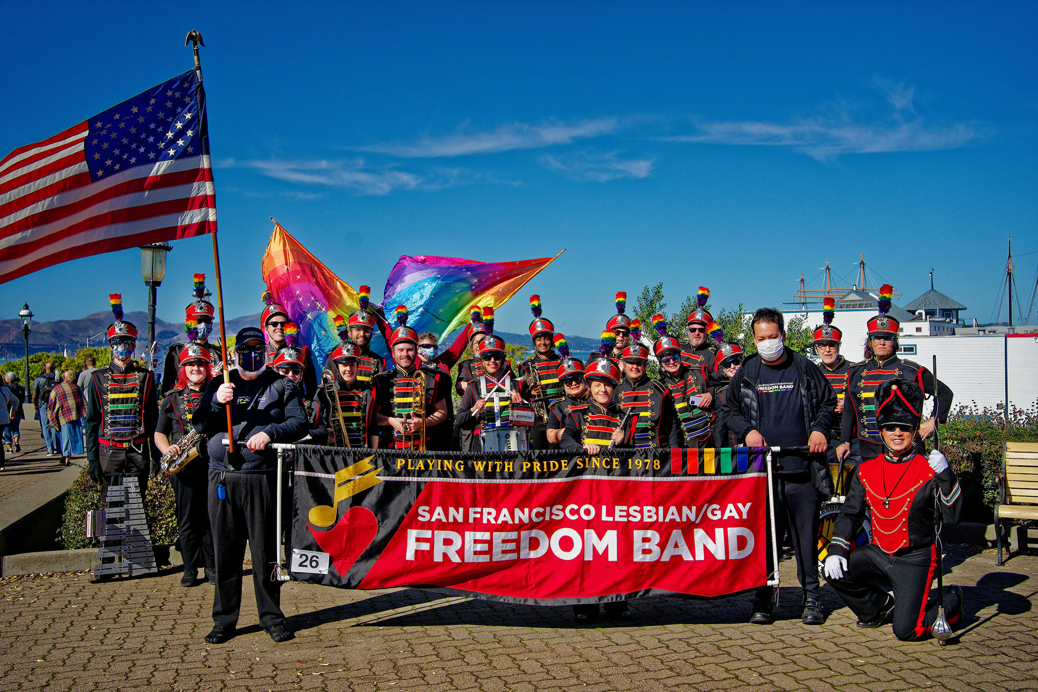 San Francisco Lesbian Gay Freedom Band Pride Bands Alliance